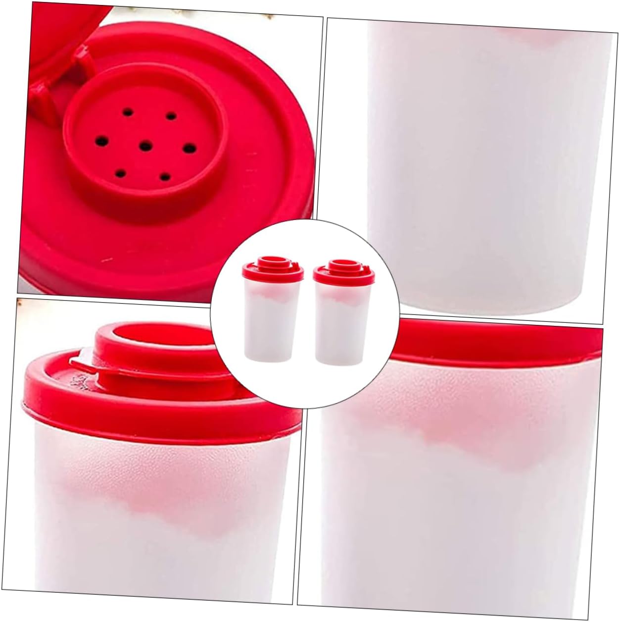 Lifesize Pepper Shakers Set