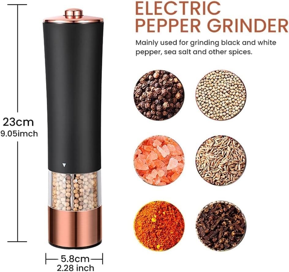 Automatic Salt Pepper Grinder Electric Spice Mill