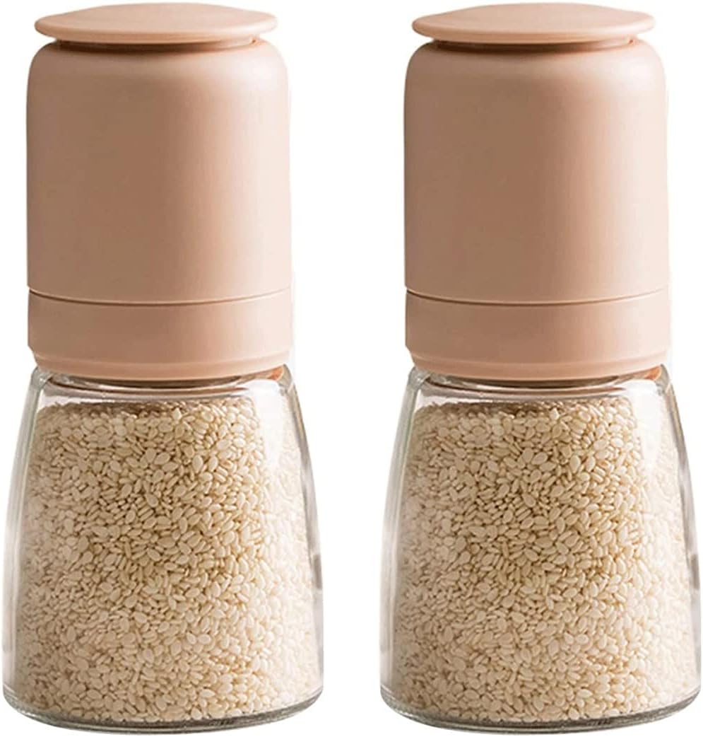 AtreX Salt and Pepper Grinder Set Professional Grade