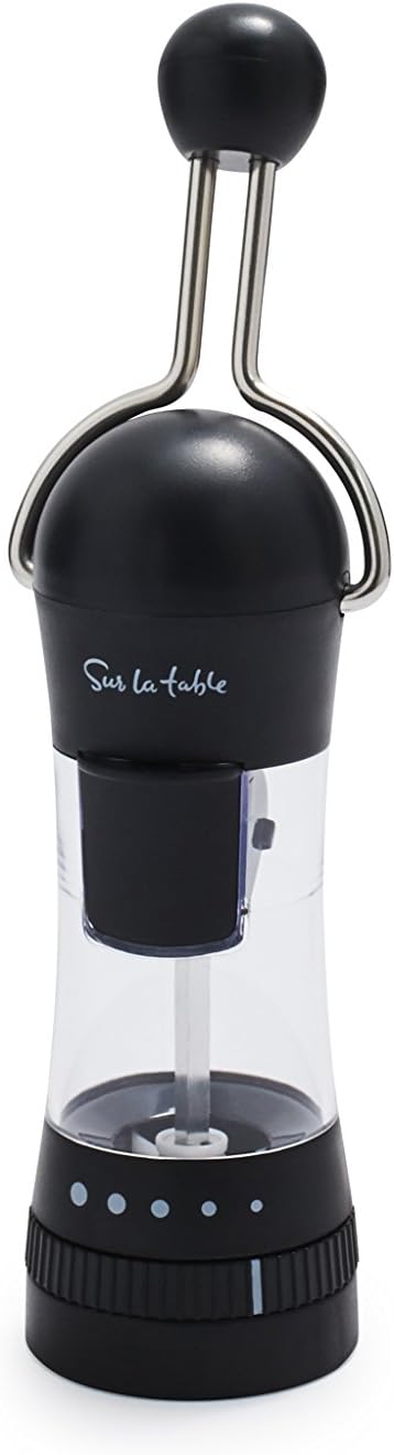 Experience Elegance with Sur La Table Ratchet Mills Black