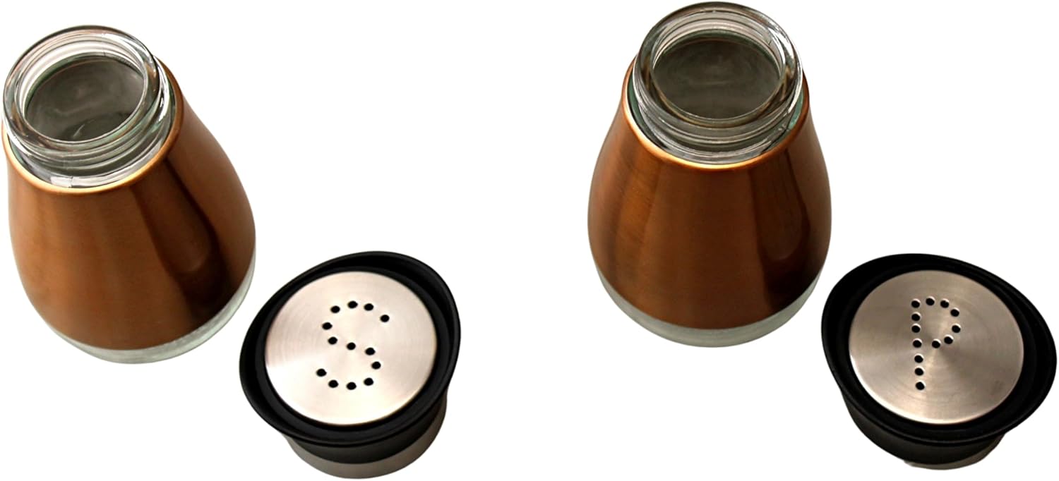 Sturdy Salt Pepper Shaker Set BPA-Free