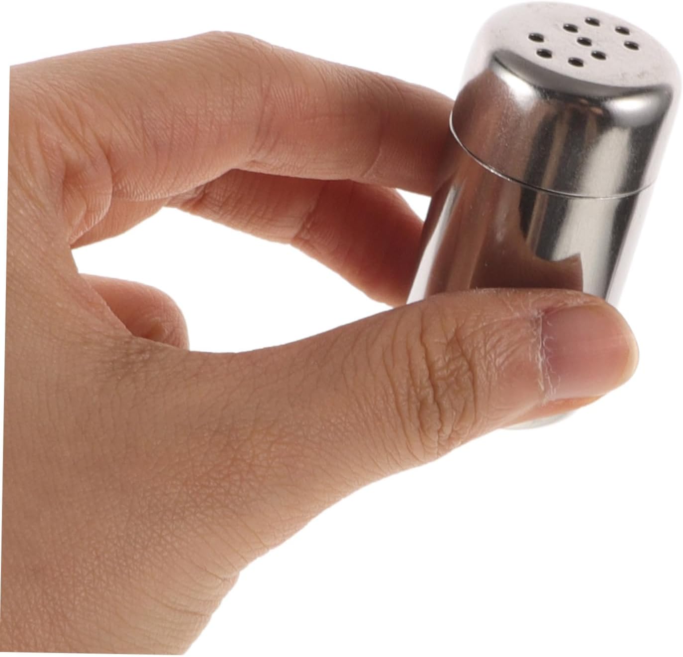 Mini Stainless Steel Salt Pepper Shakers