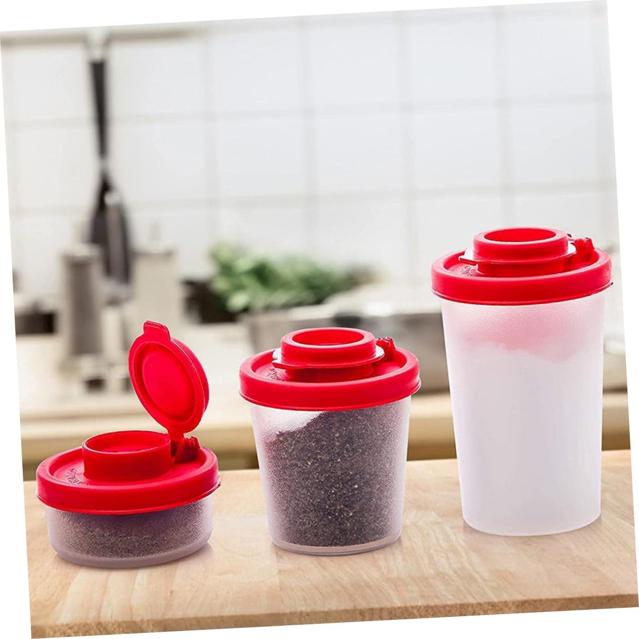 Mini Pepper Shaker Set - Durable Compact for Kitchen Use