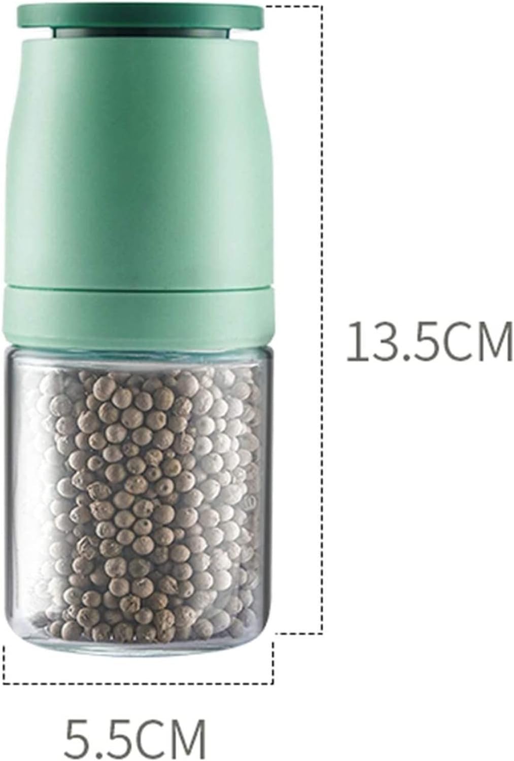 ONwngXW 2pcs Salt Pepper Mill Set with Elegant Design
