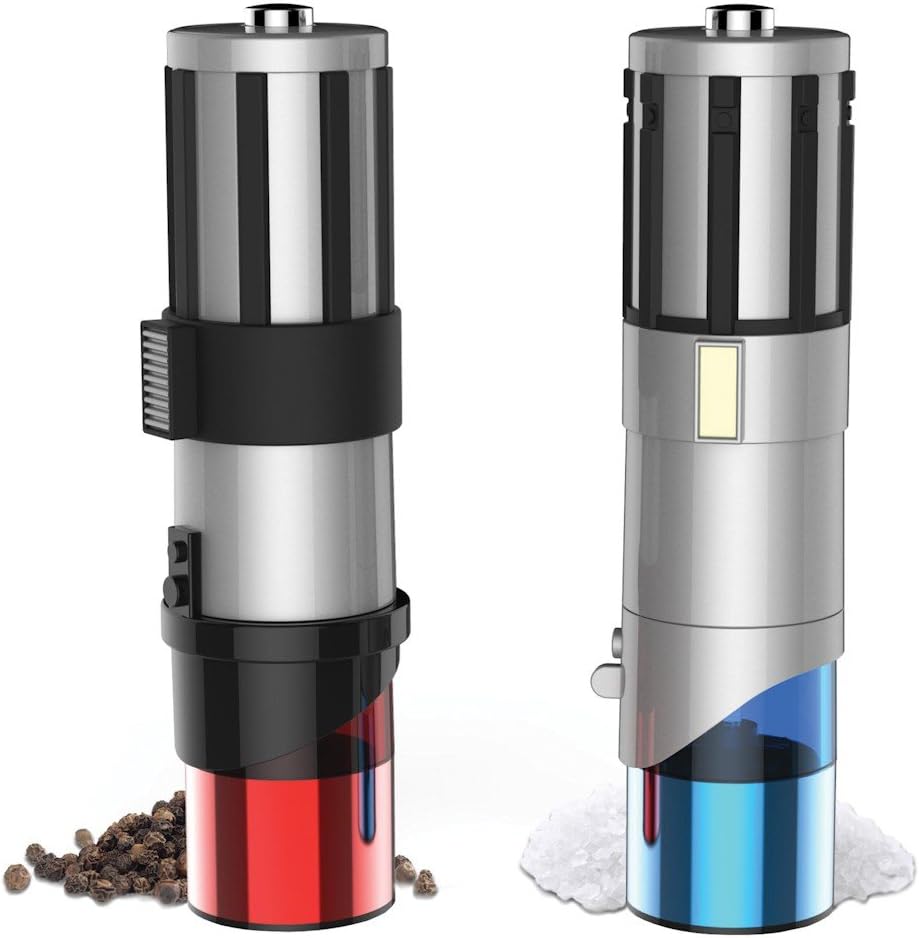 Star Wars Lightsaber Electric Pepper Mill Pack of 2