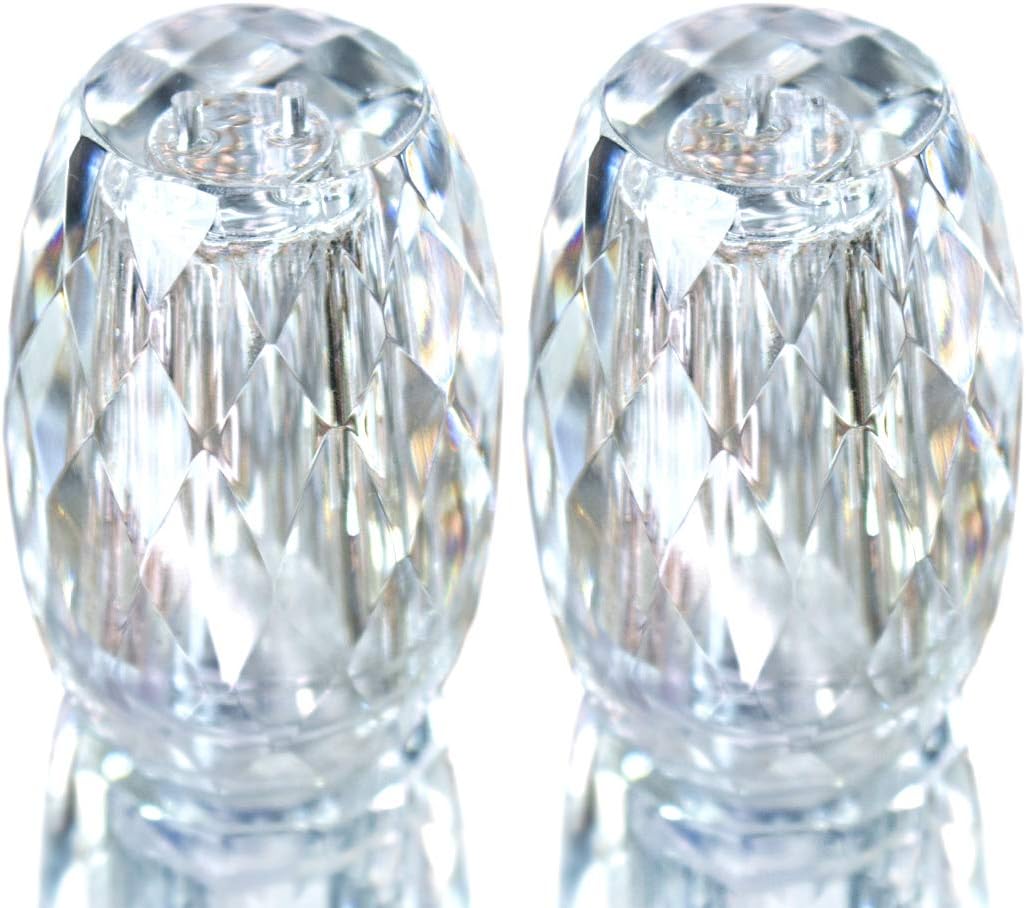 Elegant High-Quality Crystal Salt Pepper Set 2PK