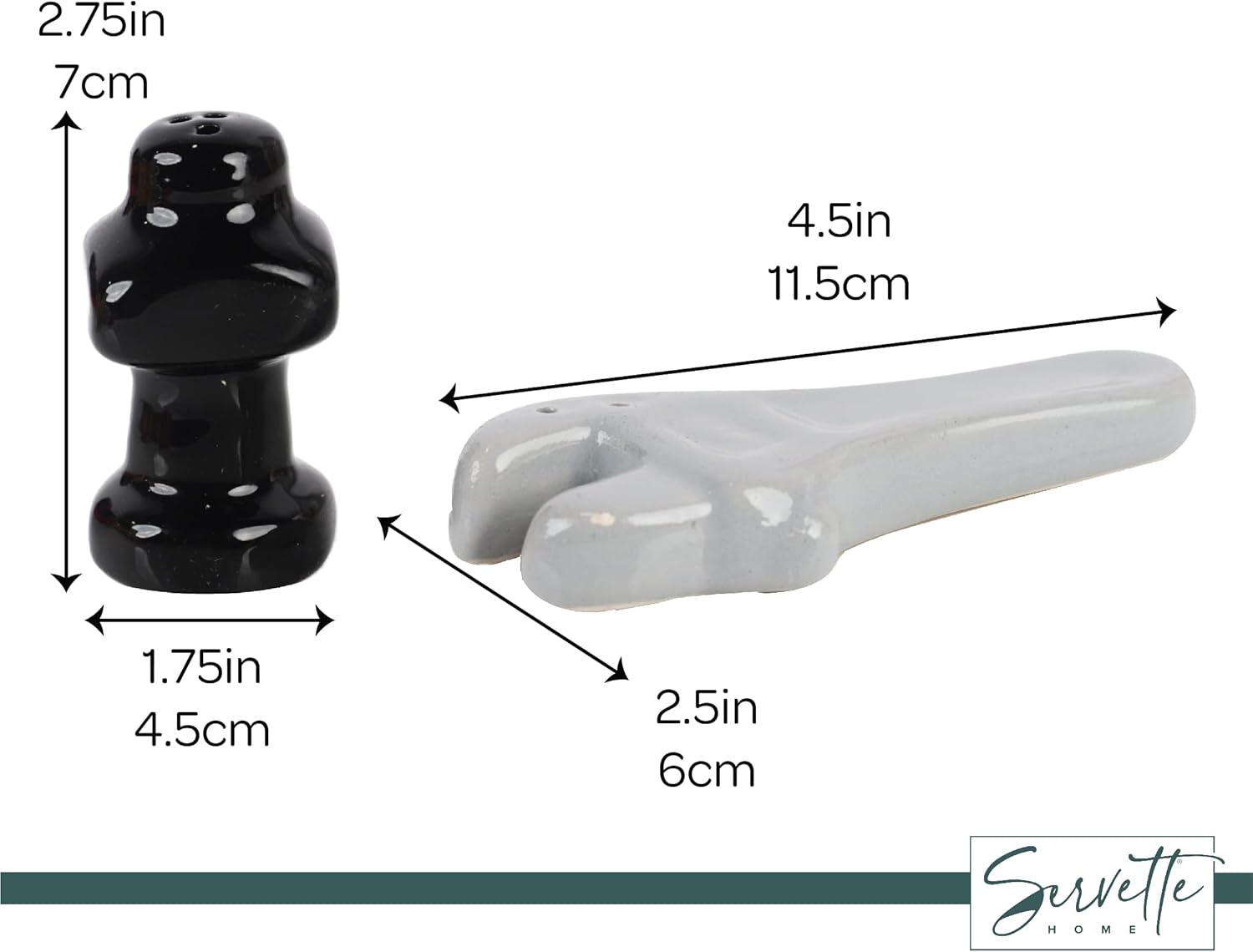 Fun Salt Pepper Shakers Set