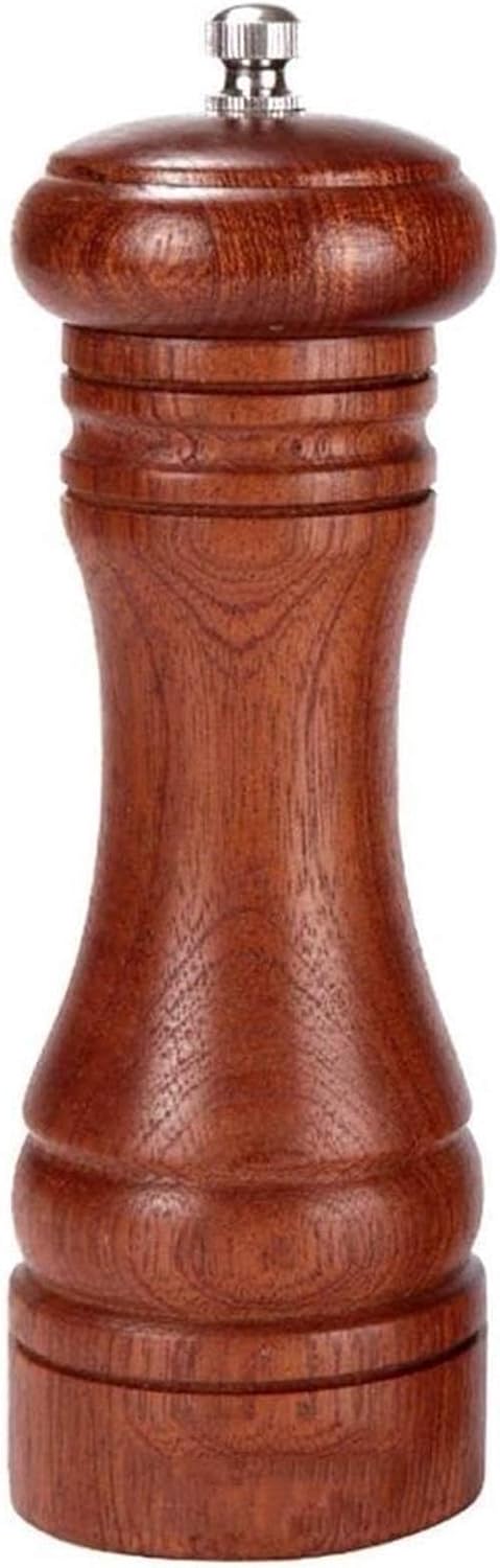 BKWJ Manual Pepper Grinder Solid-Wood with Ceramic 6-inch