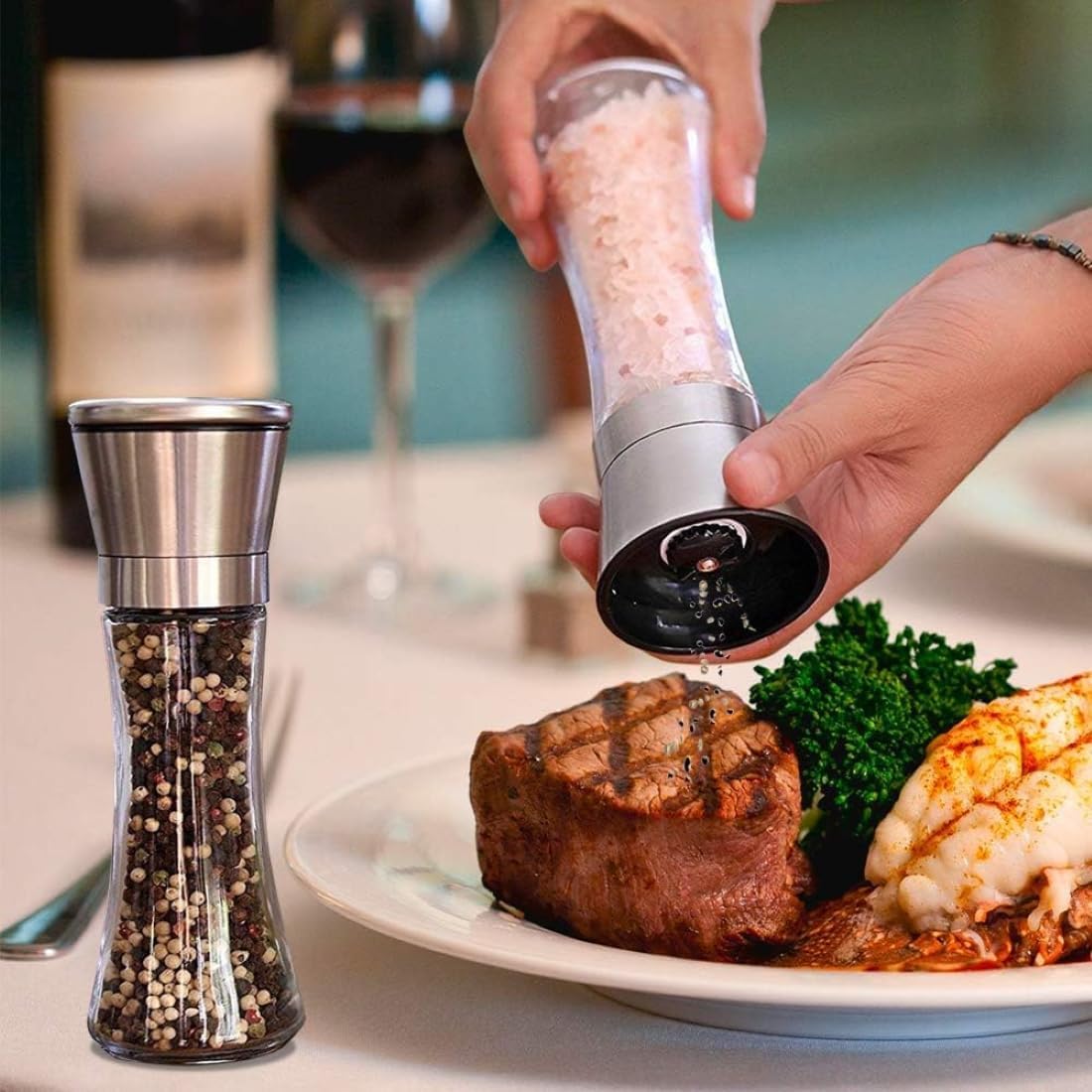 Sky35 Salt Pepper Grinder Set