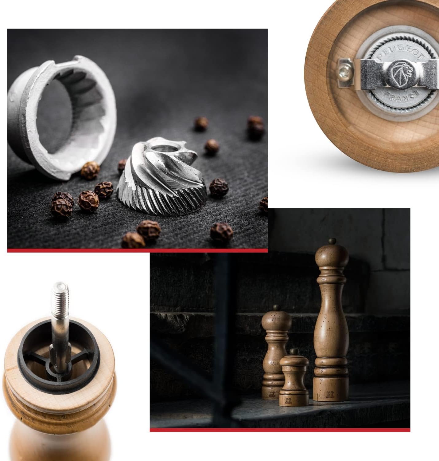 Peugeot Paris Antique Pepper Mill - 85in Beechwood