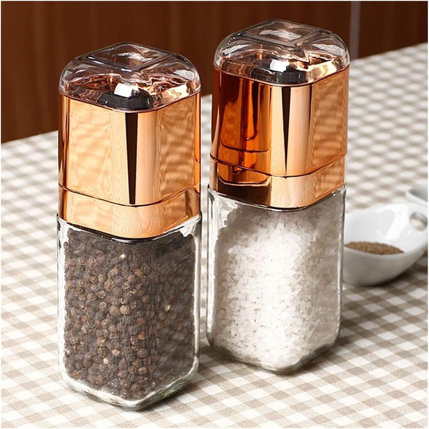 Manual Pepper Shaker Set