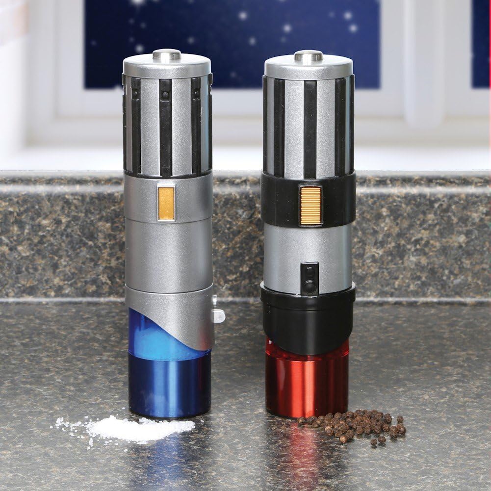Star Wars Lightsaber Electric Pepper Mill Pack of 2