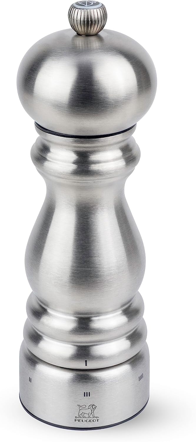 Peugeot Paris Chef uSelect Salt Mill stainless steel precise grind elegant design