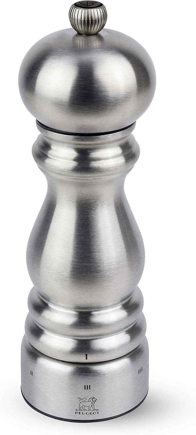 Peugeot Paris Chef uSelect Manual Pepper Mill Stainless Steel