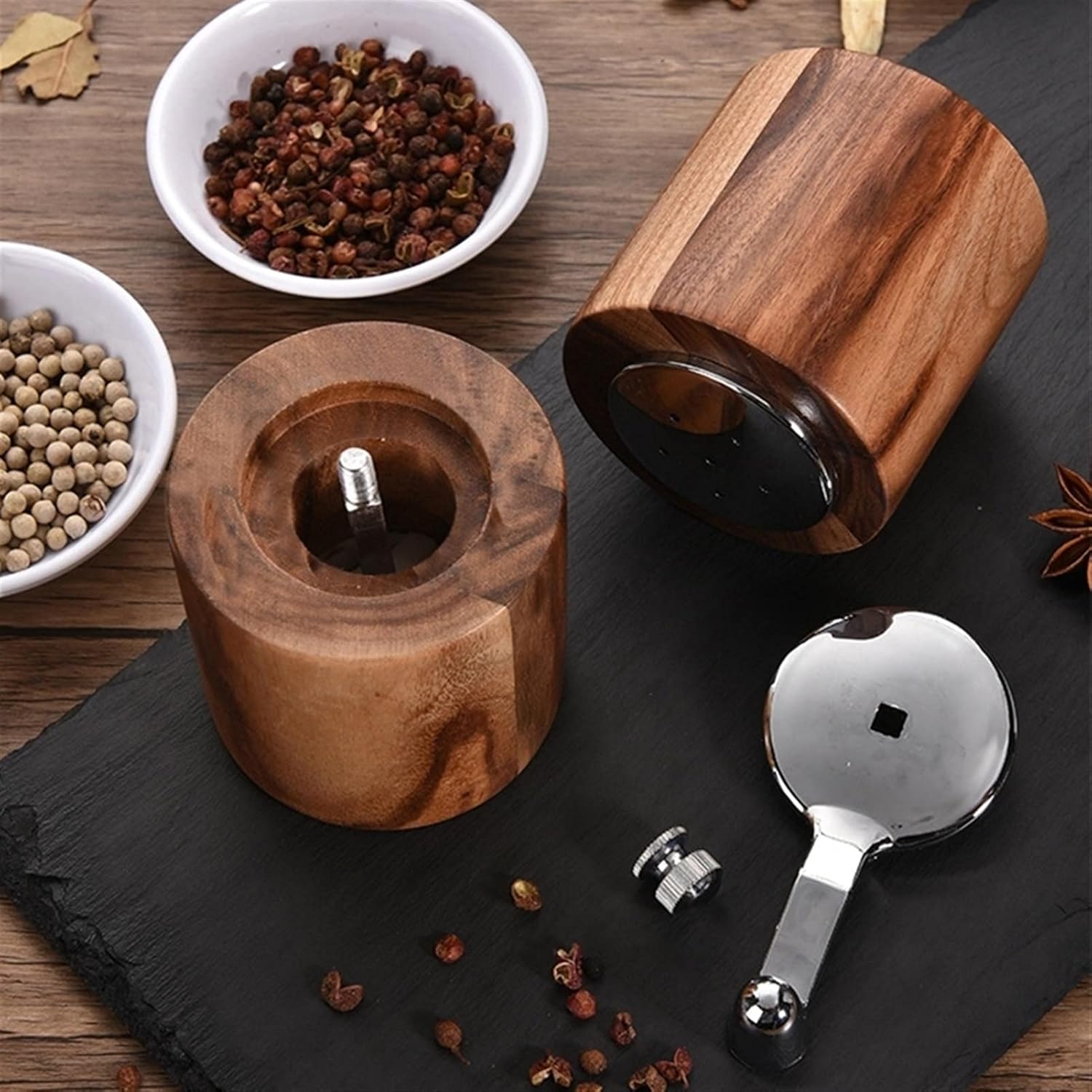 LEIXIUSM Salt and Pepper Mill Shakers