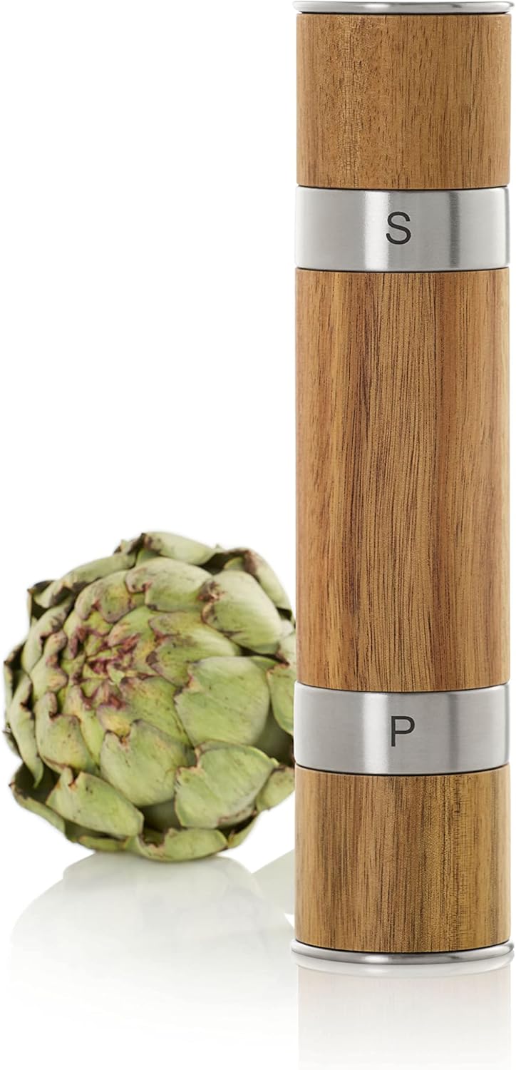AdHoc Dual-Purpose Salt Pepper Mill Set