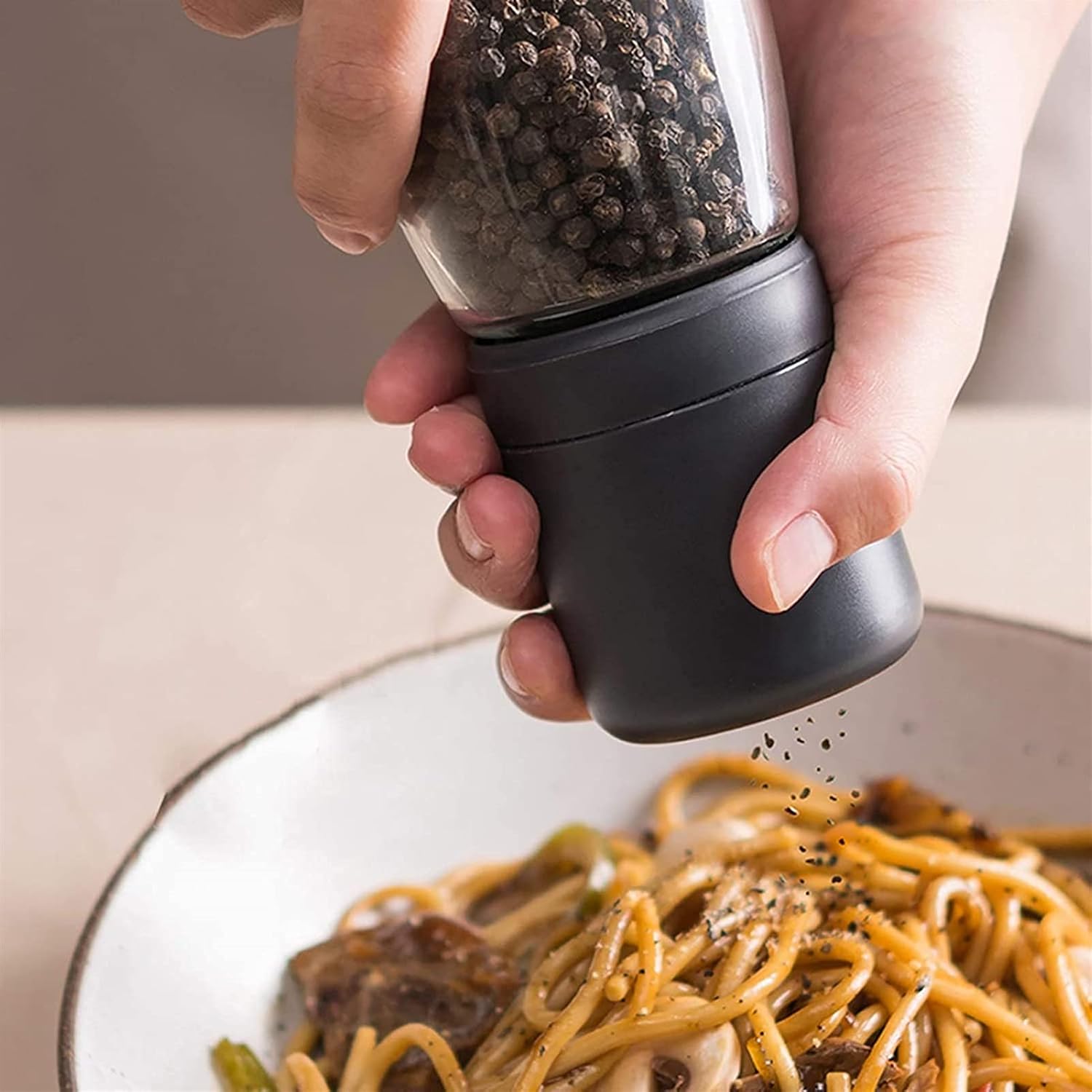 AtreX Salt and Pepper Grinder Set Professional Grade