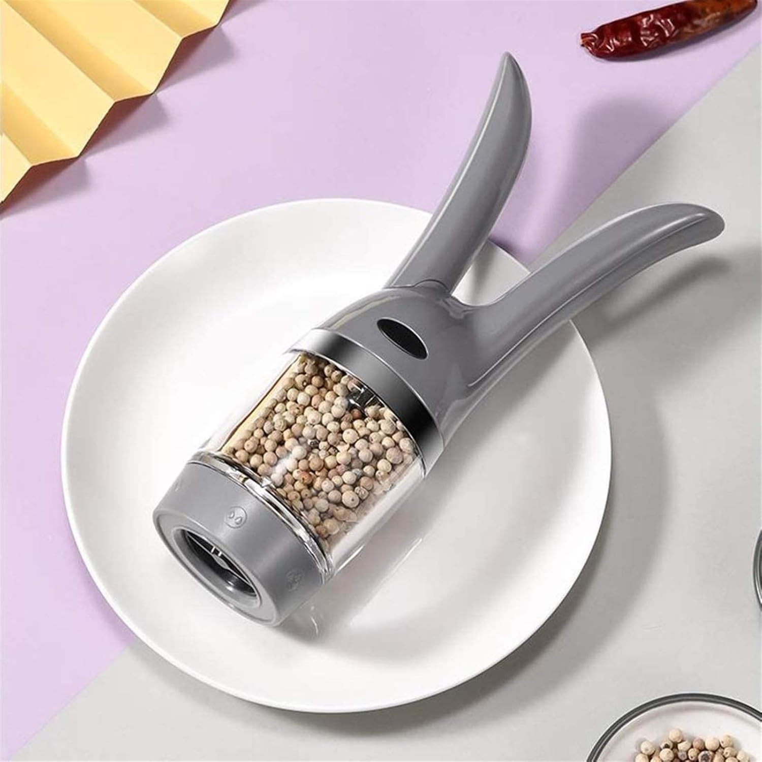 Premium Salt Pepper Mill Set for Home Use