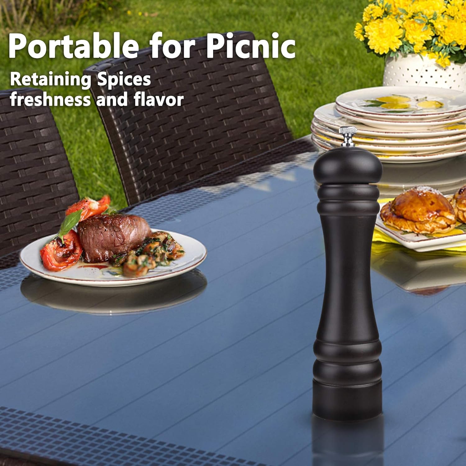 Adjustable Pepper Mill BlackOrdinal