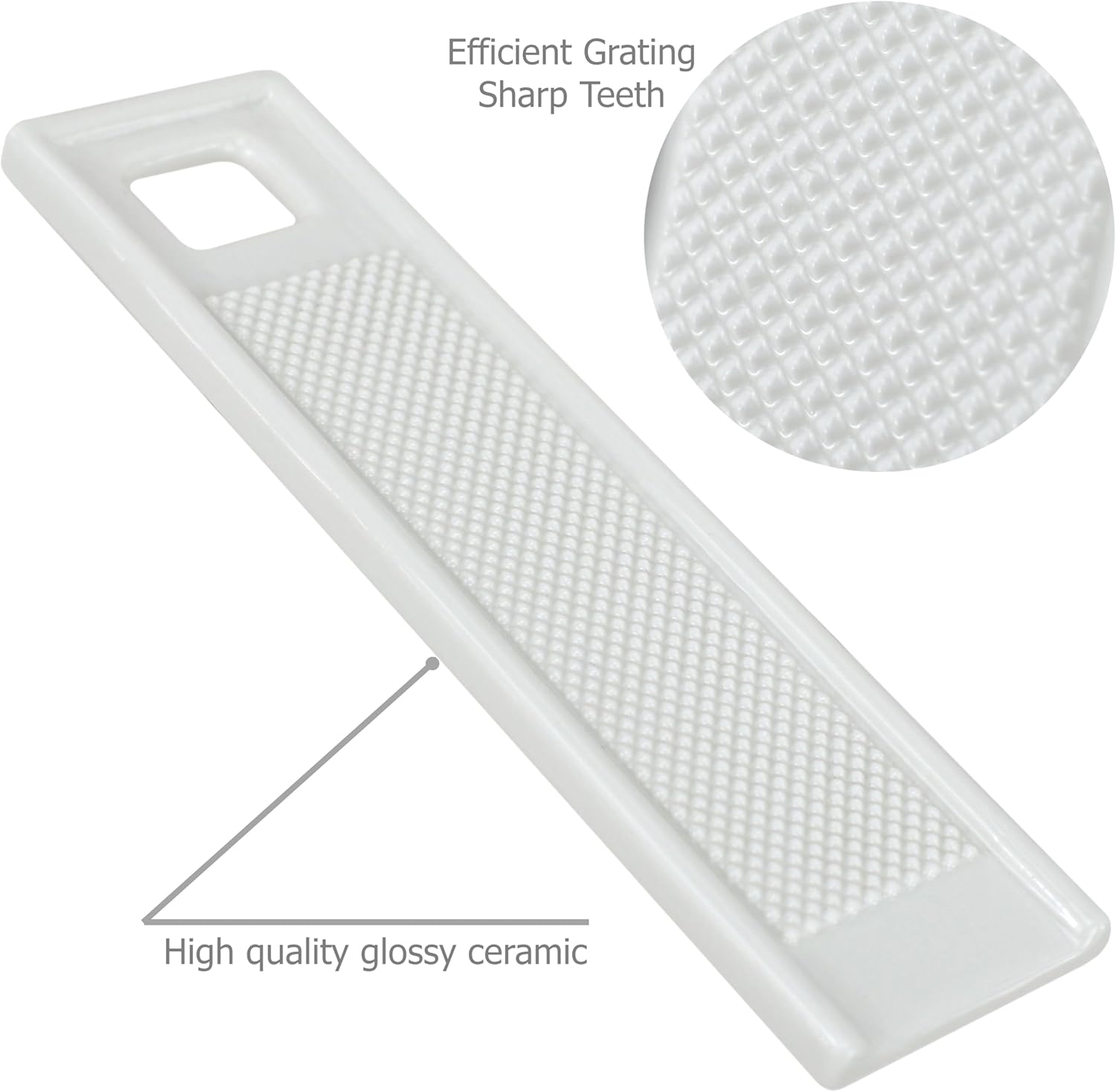 EIKS Ceramic Grater Plate
