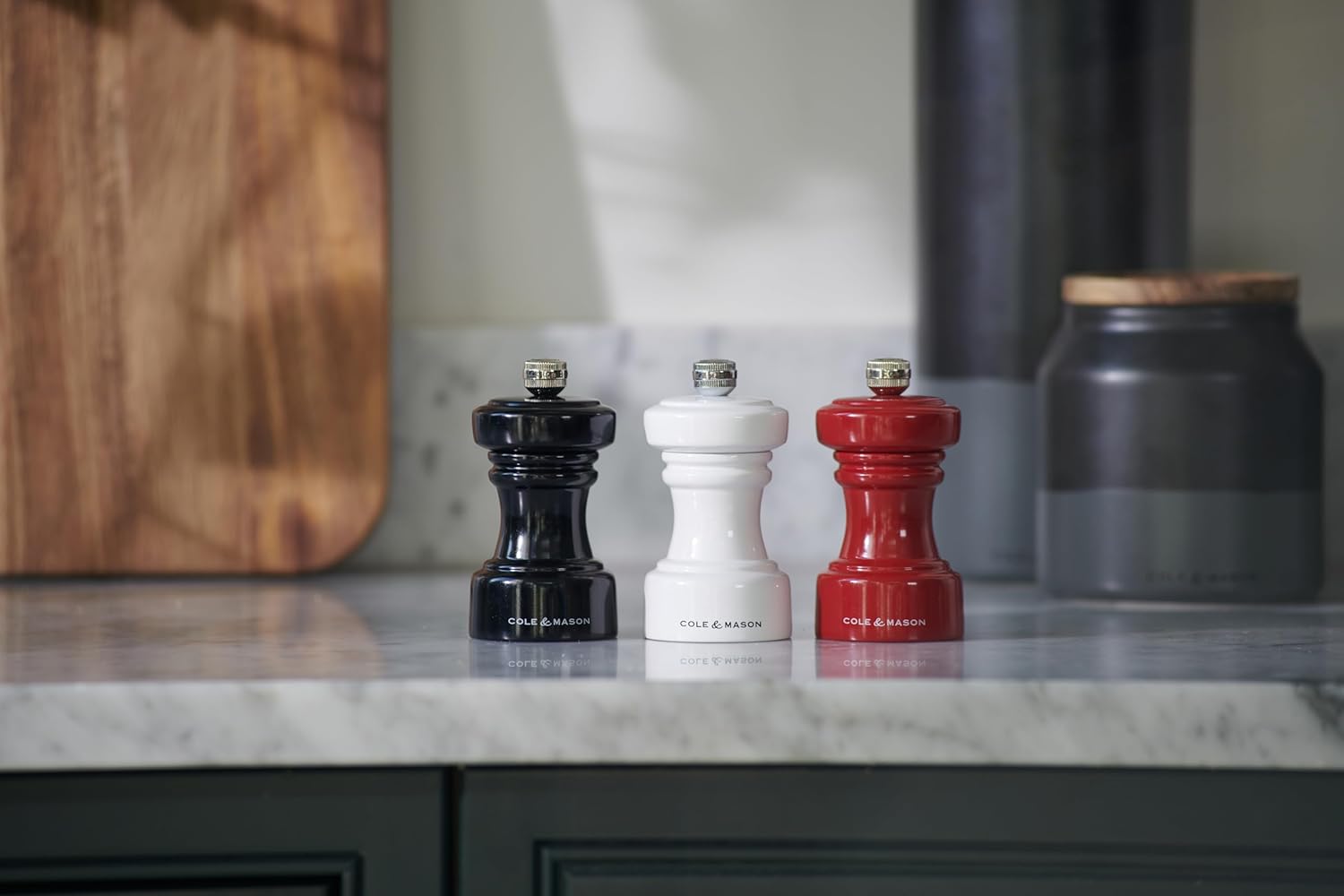 Cole Mason Table Salt Grinder Mill - Ceramic Mechanism