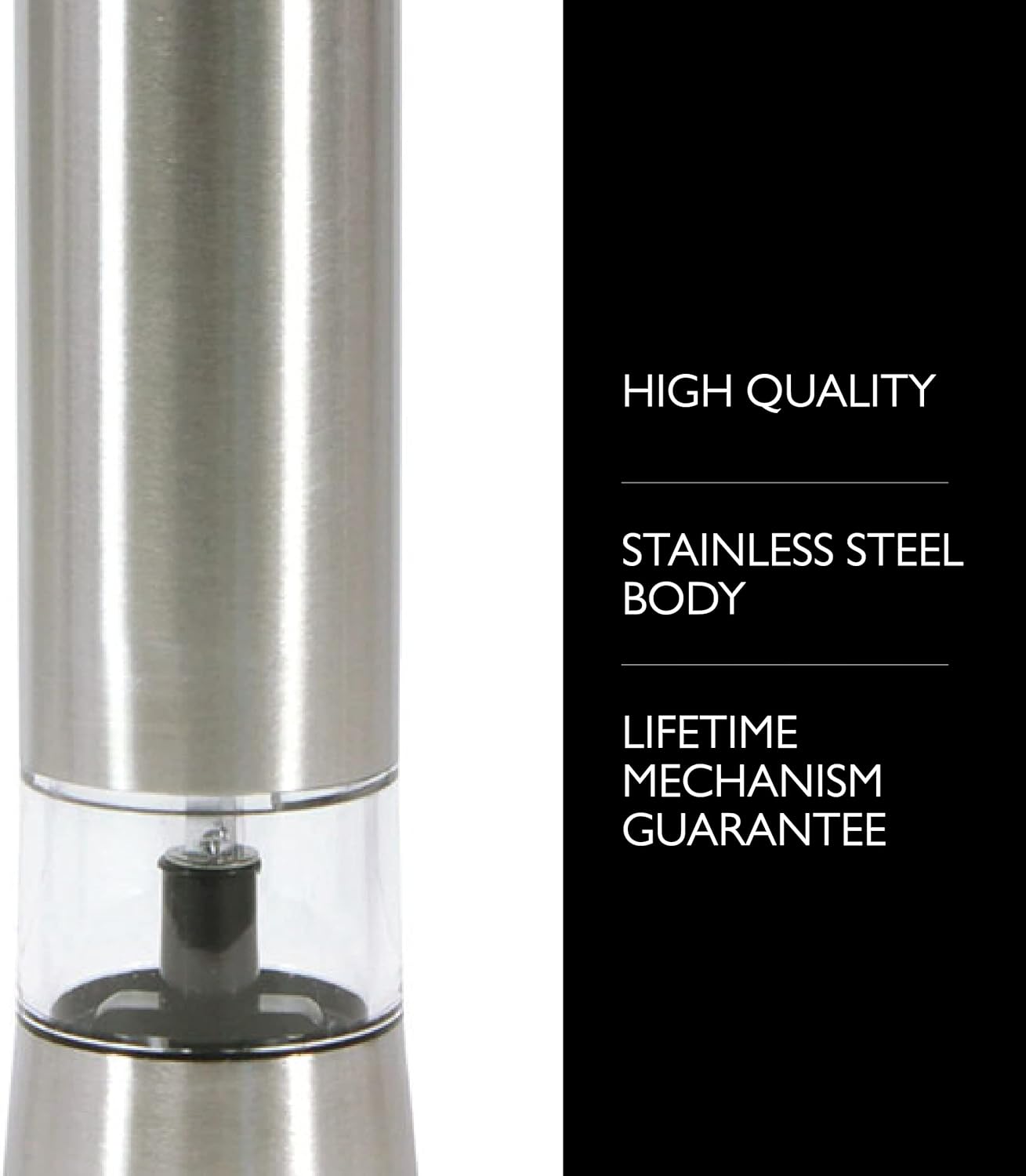 Cole Mason Hampstead Electric Salt Mill Set