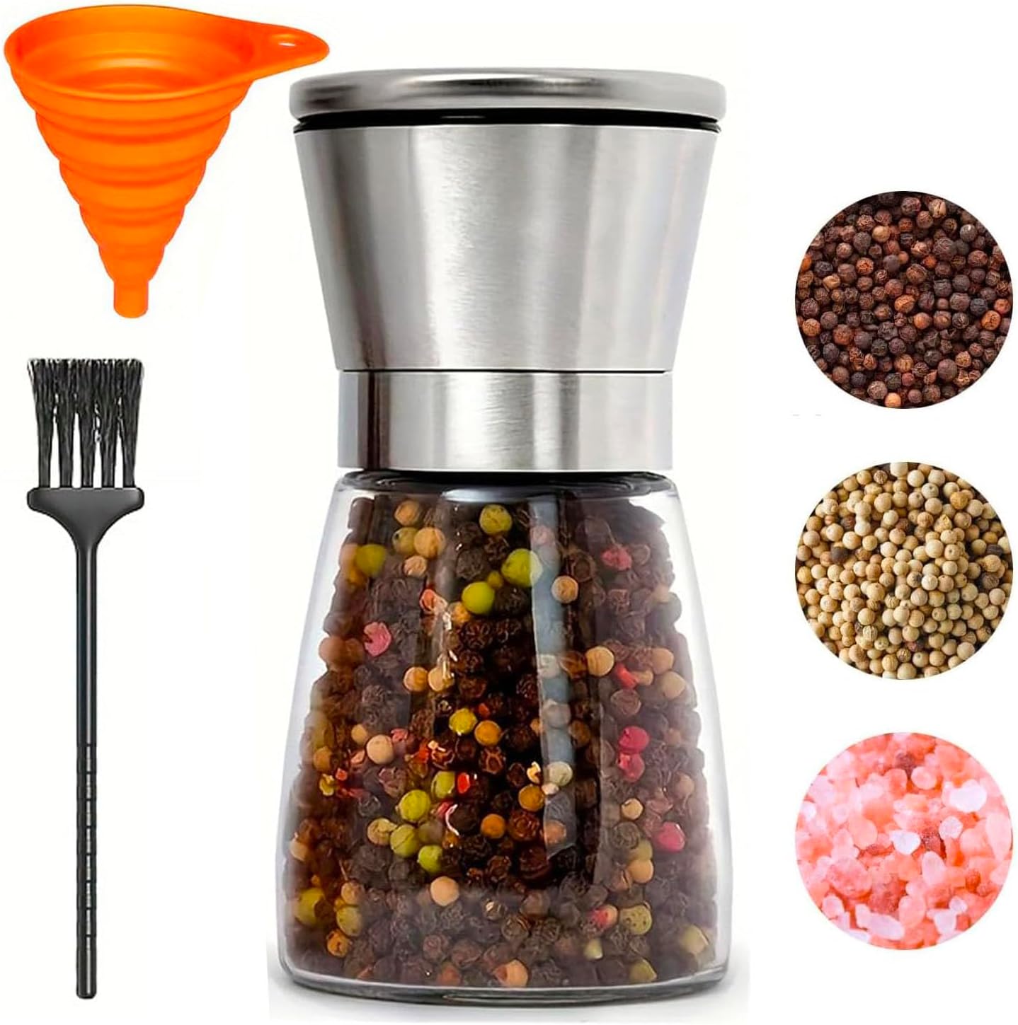Adjustable Coarseness 55 inch Stainless Steel Pepper Mill