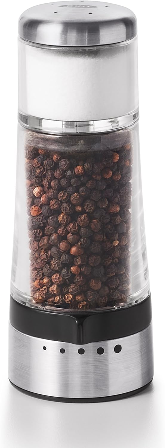 OXO Good Grips 2-in-1 Salt Pepper Grinder Shaker