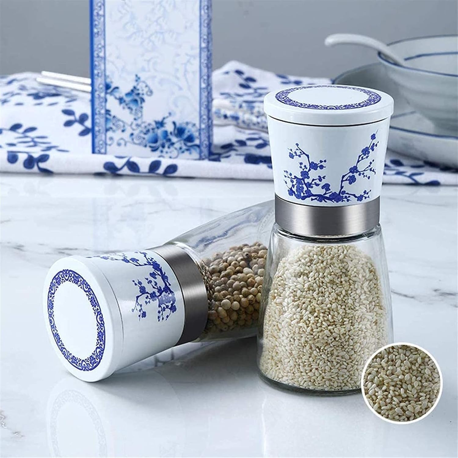 Precision Salt and Pepper Grinder Set