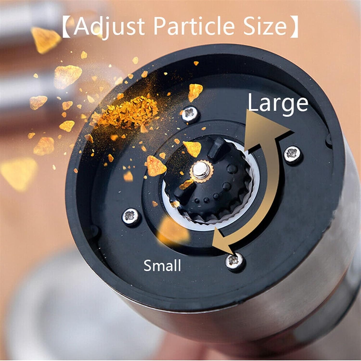 LEIXIUSMPepper Grinder with 120ml Capacity
