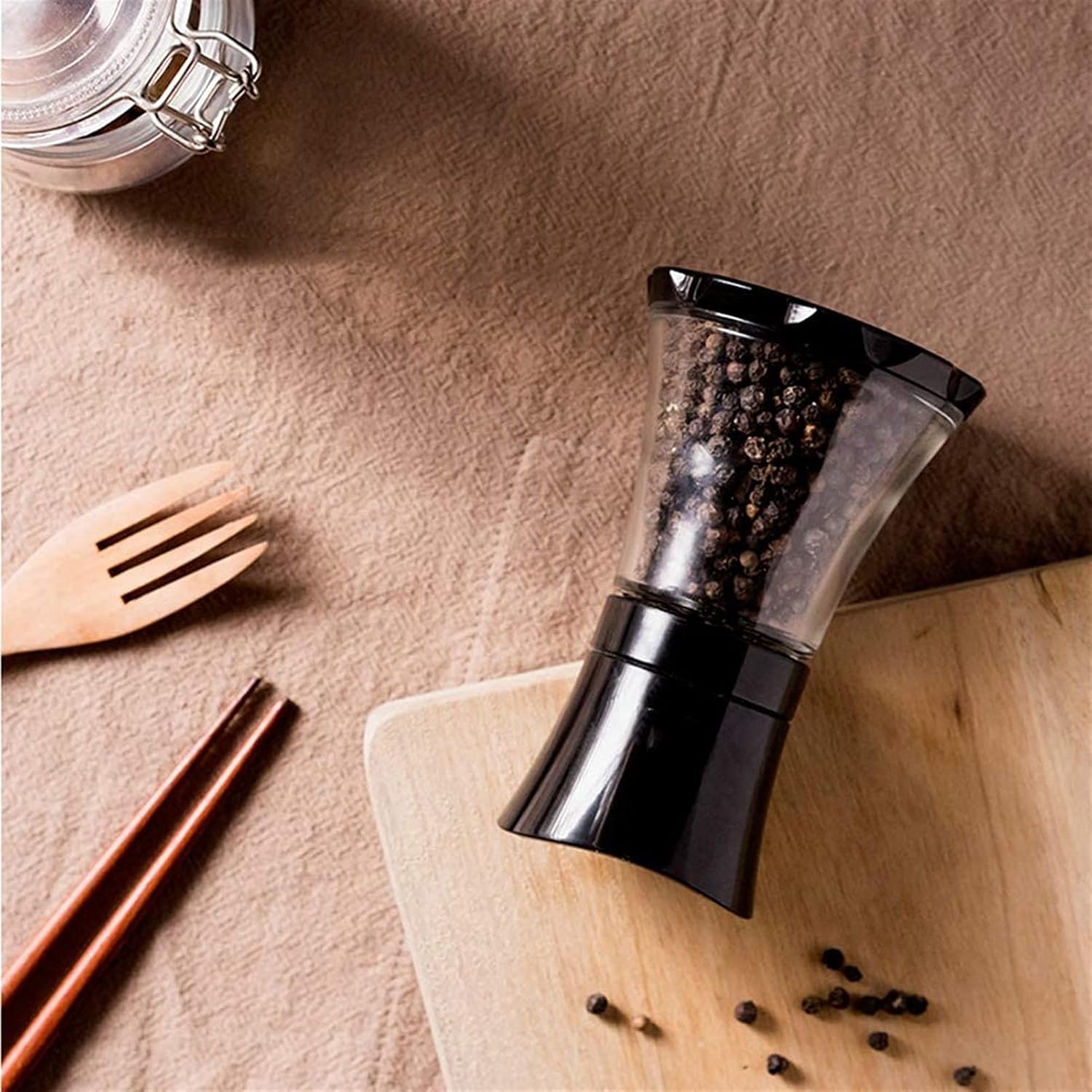 Premium DVVHFJHETKUJULIY Salt Pepper Mill Set