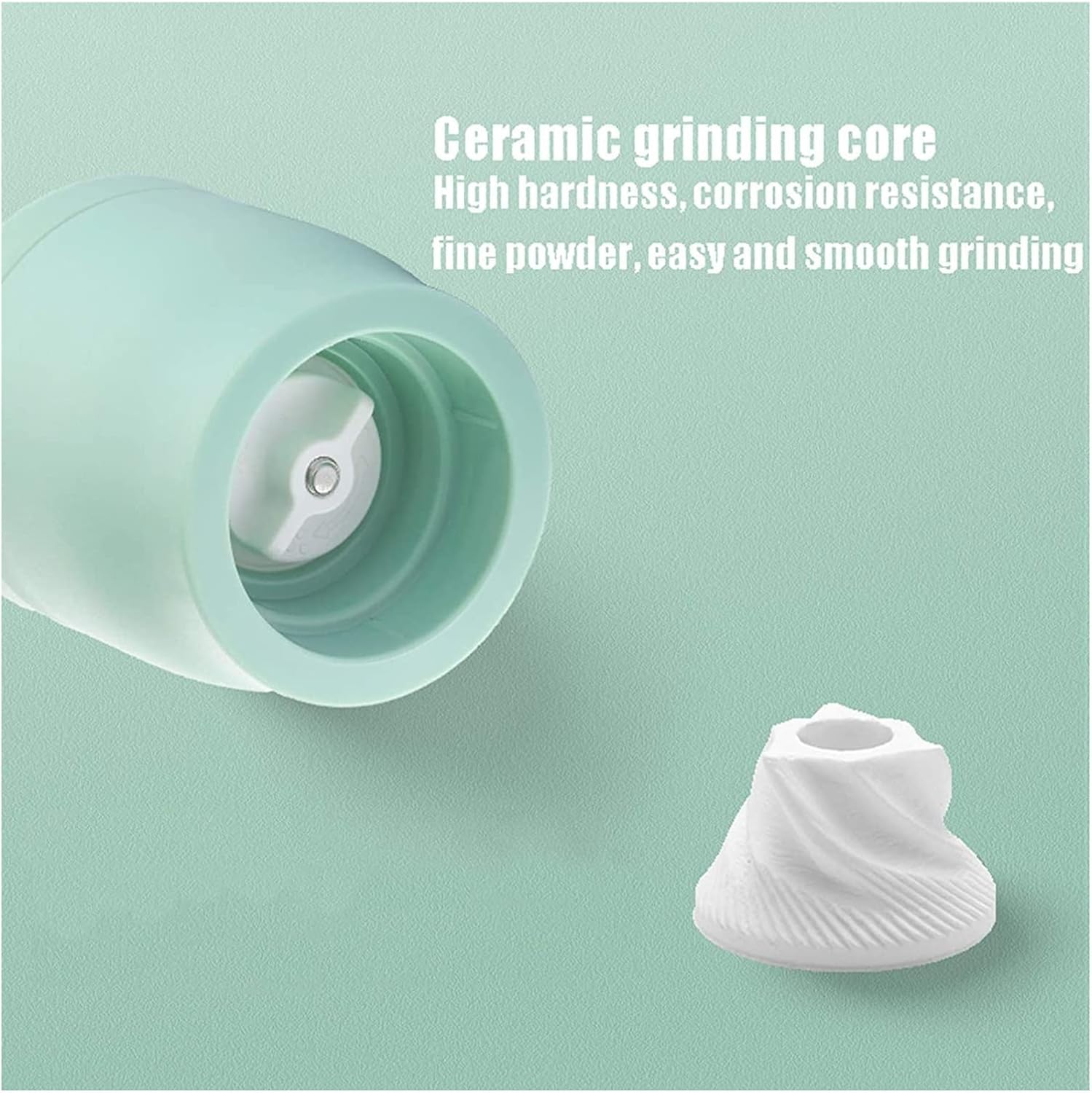ONwngXW 2pcs Salt Pepper Mill Set with Elegant Design