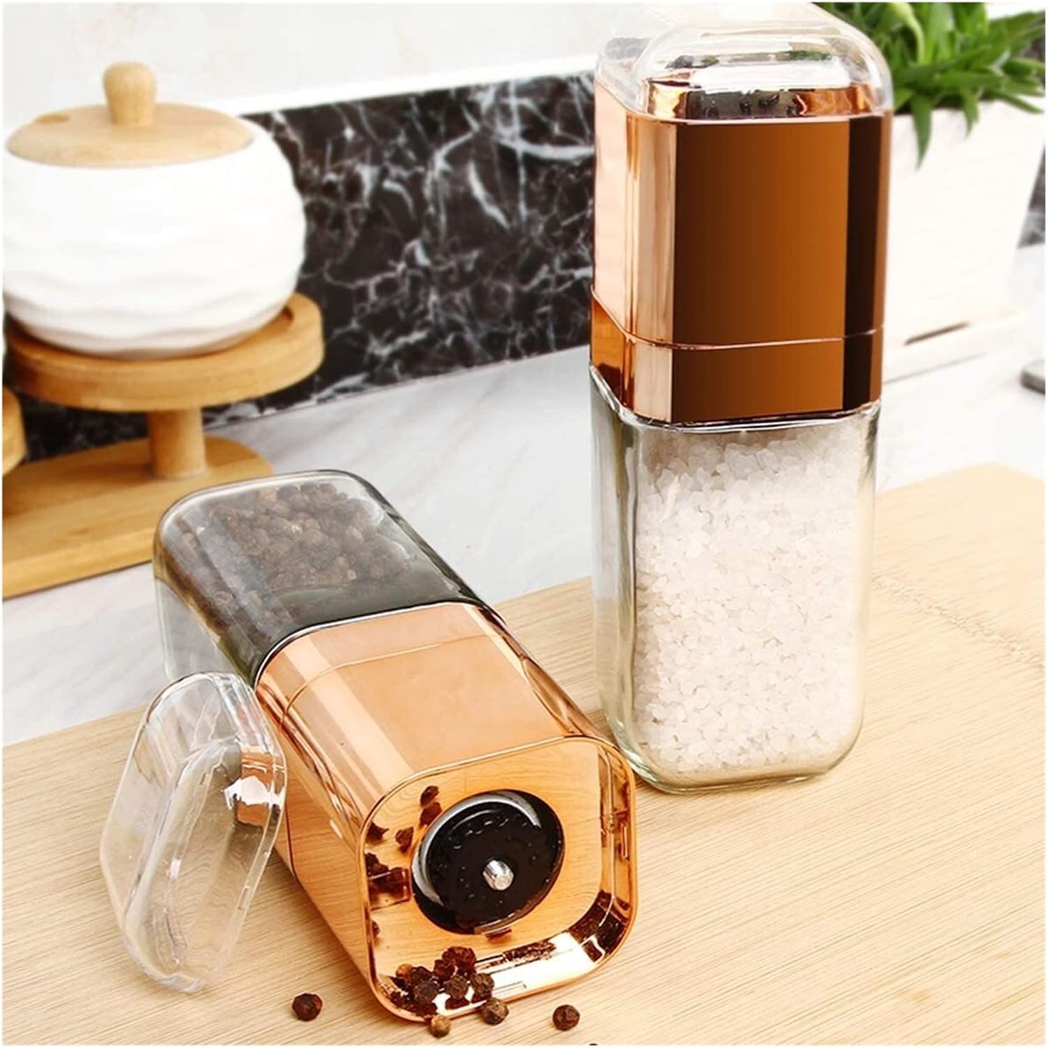 Manual Pepper Shaker Set