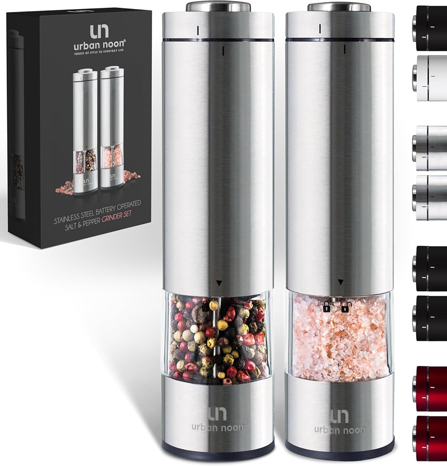 ultimate Salt Pepper grinder electric set