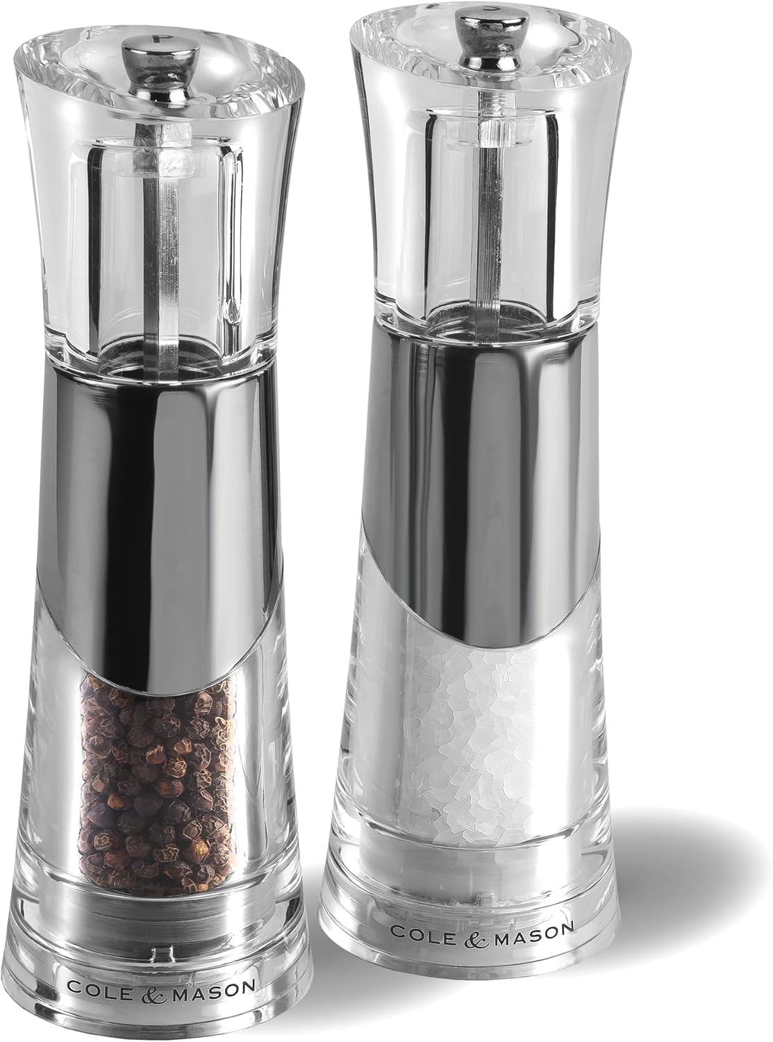 Cole Mason Salt Pepper Mills Set
