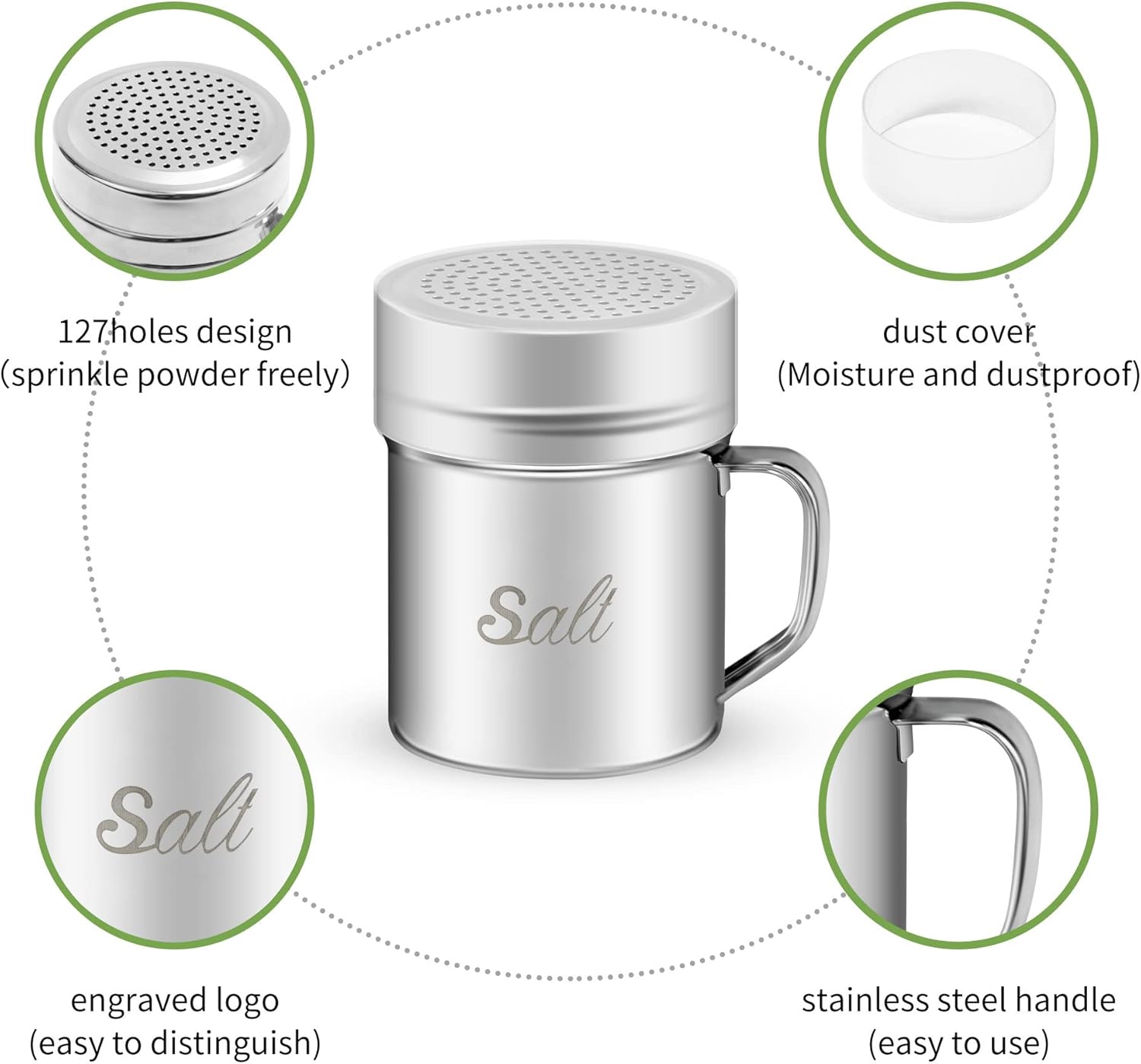 Experience Perfect Salt Pepper Shaker Set for Your Kitchen