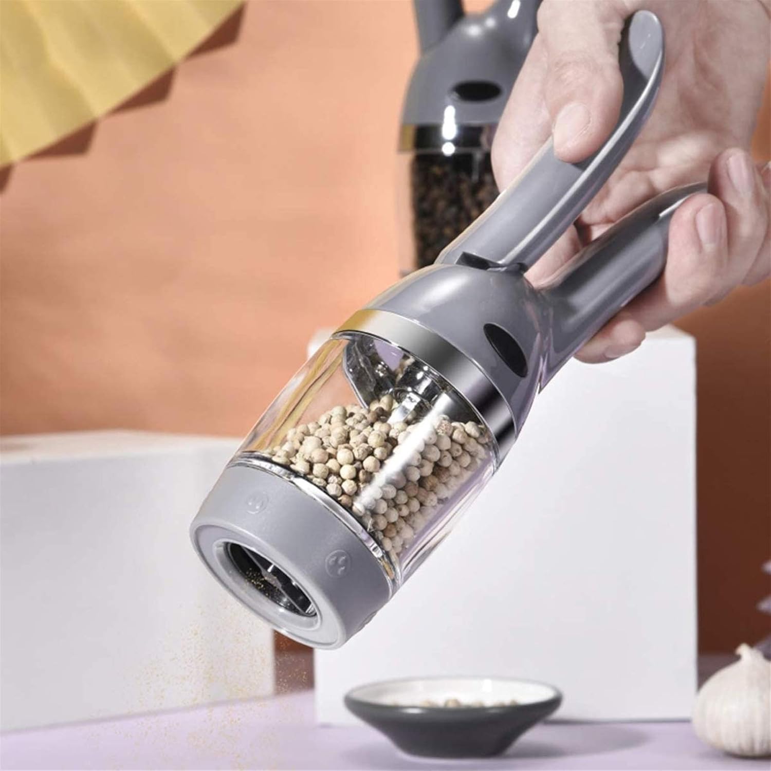 Premium Salt Pepper Mill Set for Home Use