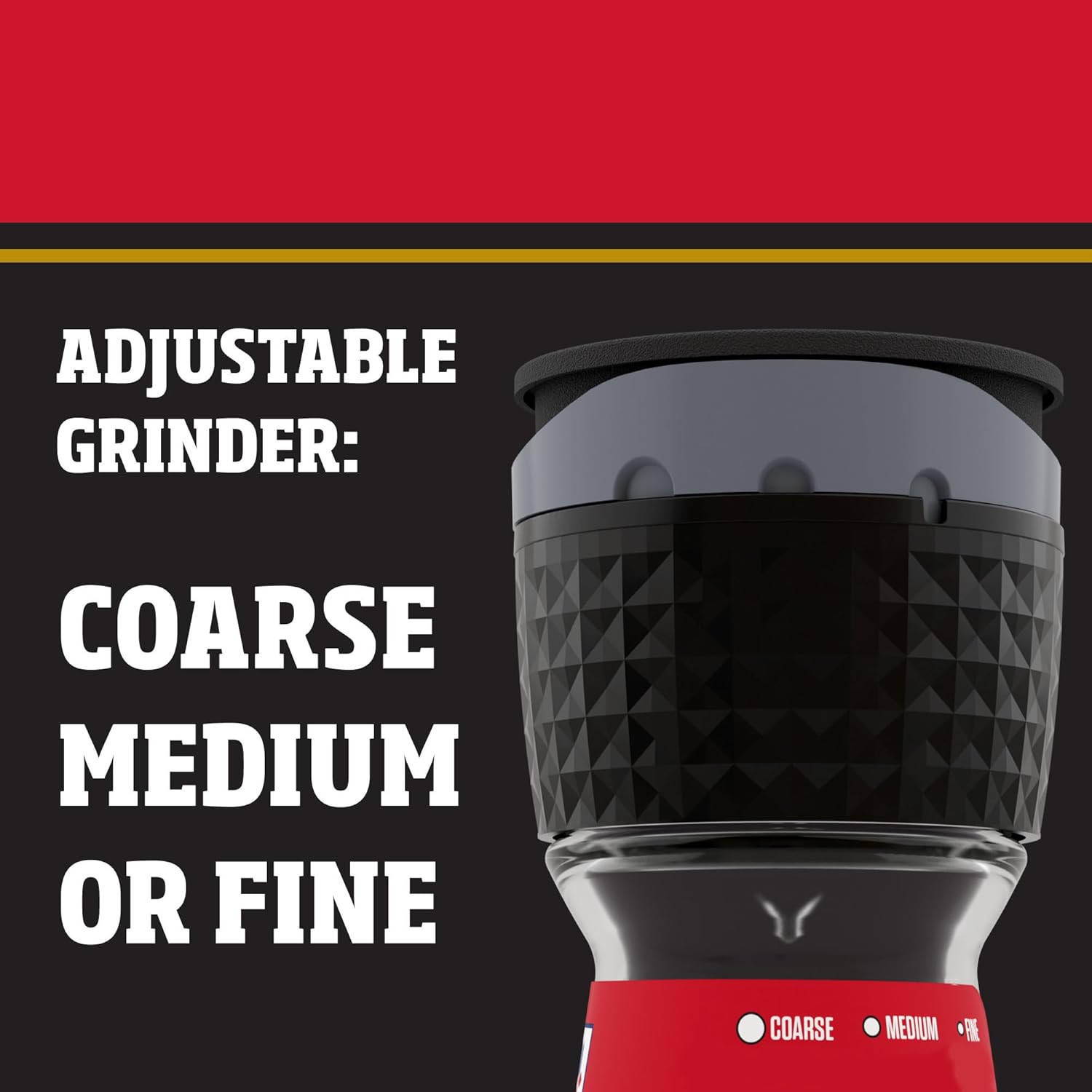 McCormick Premium Black White Peppercorn Adjustable Salt Pepper Grinder