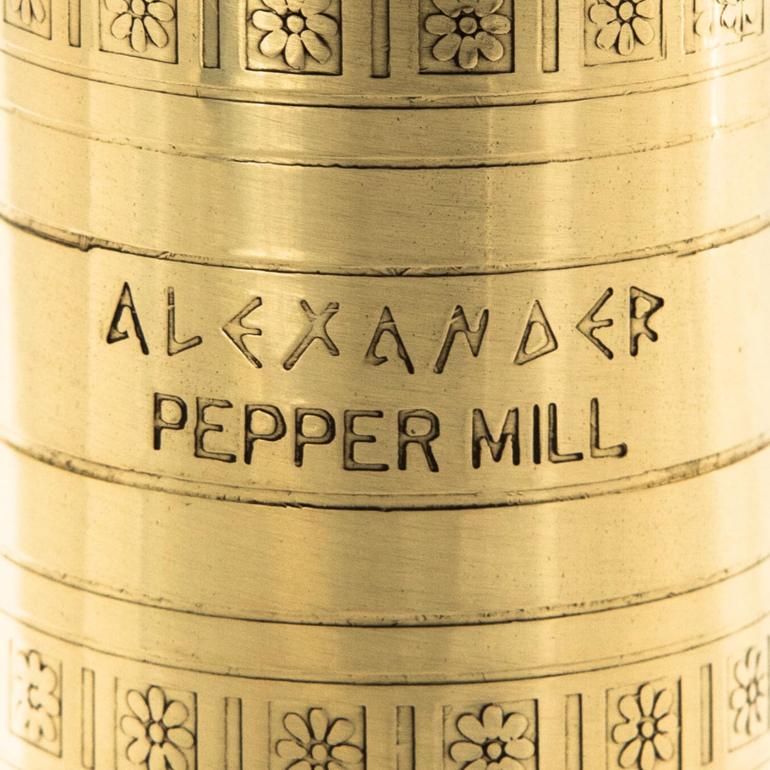 Original Greek Pepper Mill with Crank Handle by Alexander Home