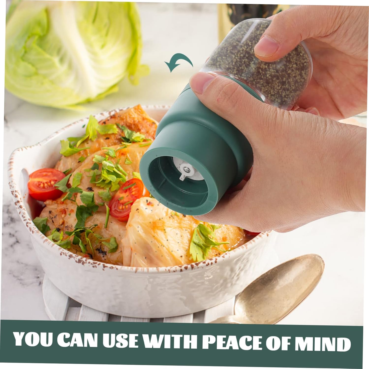 A Must-Have Manual Salt and Pepper Grinder Set for Your Kitchen