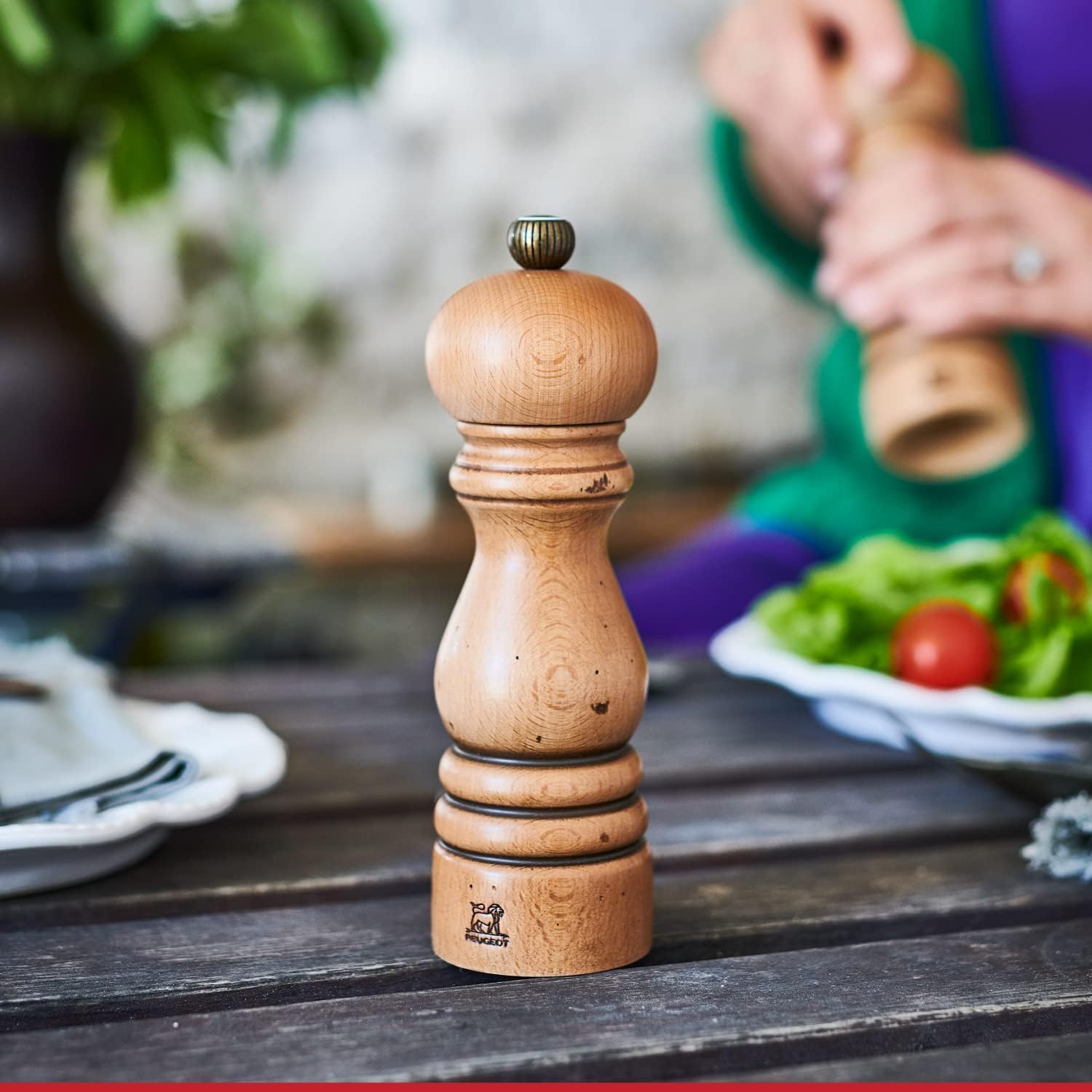 Peugeot Paris Antique Pepper Mill - 85in Beechwood