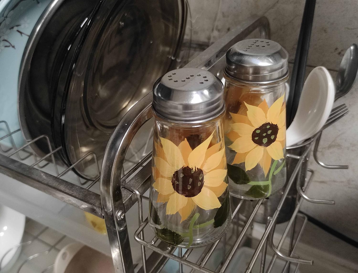 Hand Painted Salt Pepper Shakers