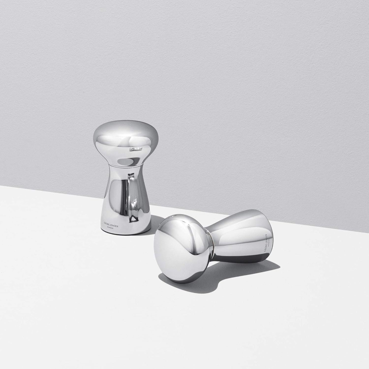 Georg Jensen Alfredo Salt Pepper Shaker Set Medium