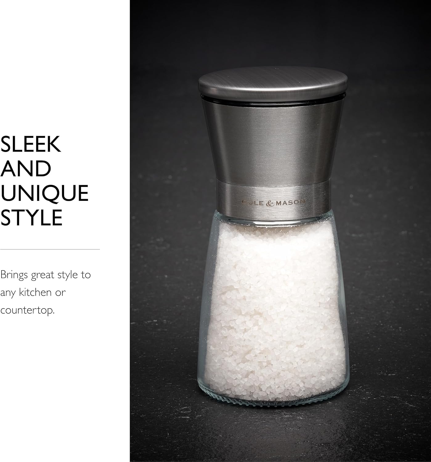 Cole Mason Sunderland 55 Salt Mill Set -_BLACK