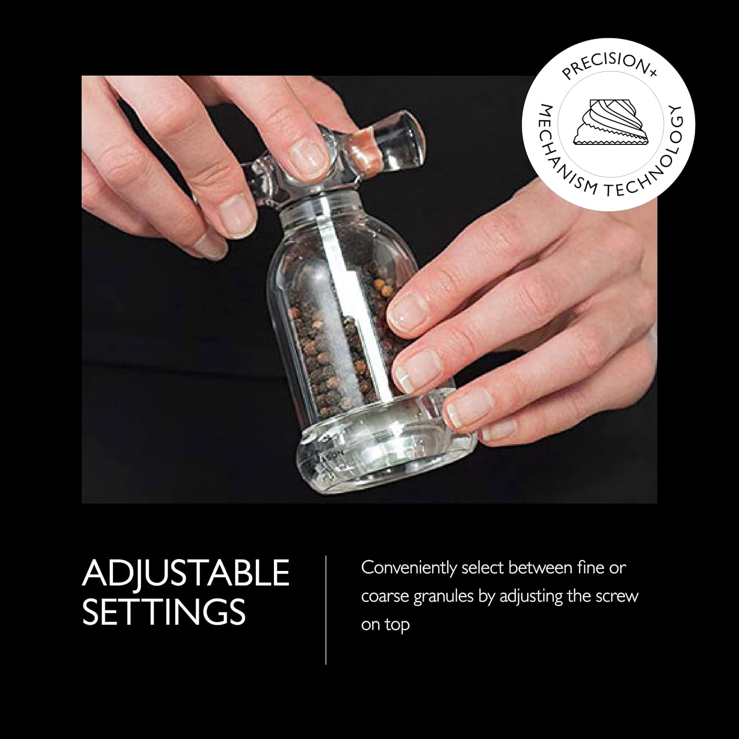 Cole Mason Tap Salt and Pepper Grinder Set