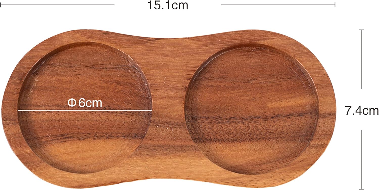 DeroTeno Salt Pepper Mill Tray