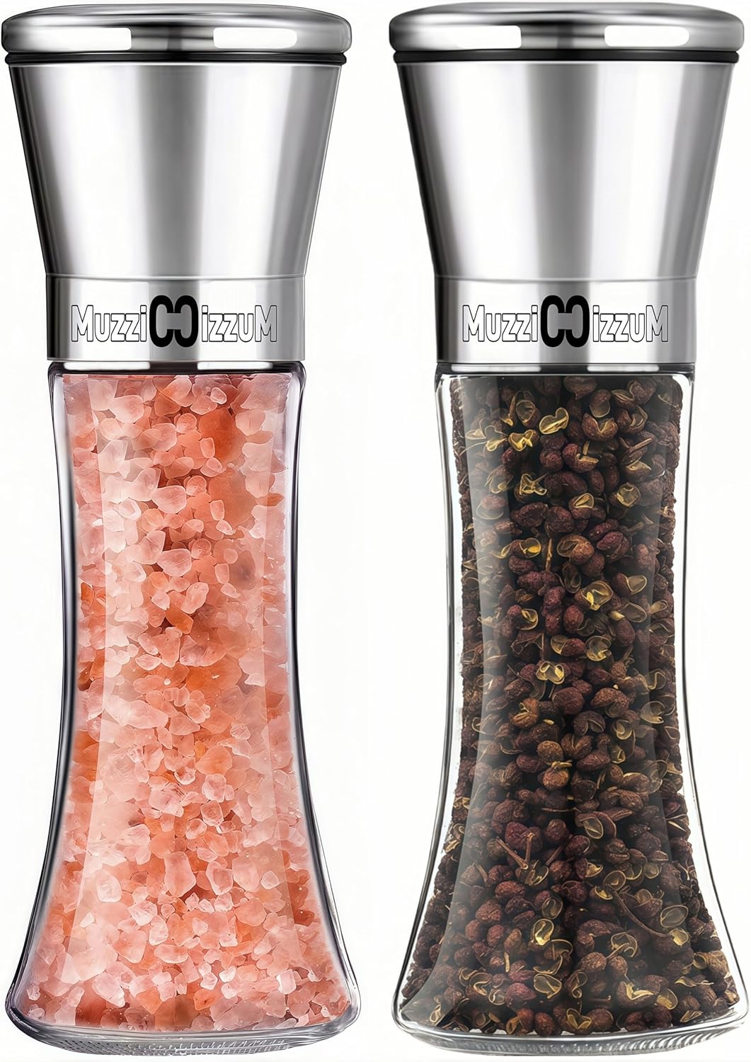 MuzziccizzuM Salt Pepper Grinder Set