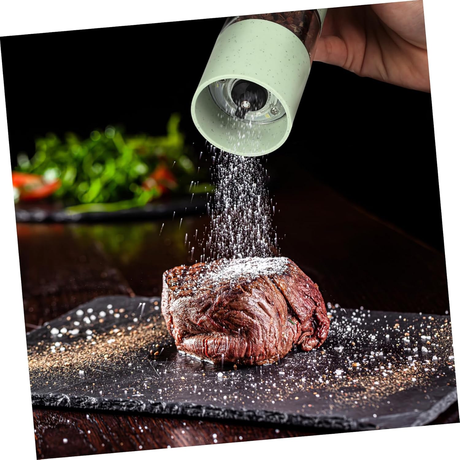 Zerodeko Electric Salt Pepper grinder set