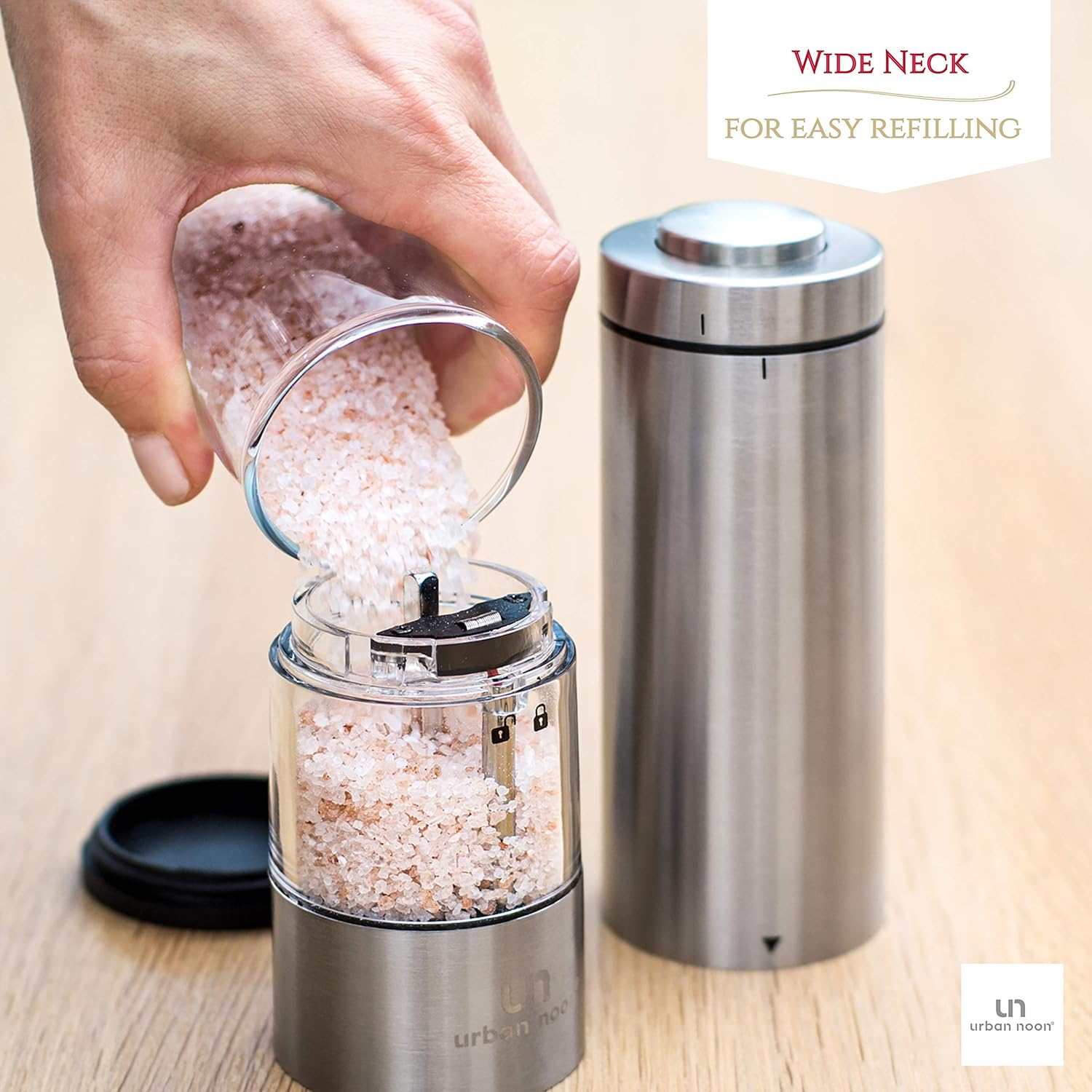 ultimate Salt Pepper grinder electric set