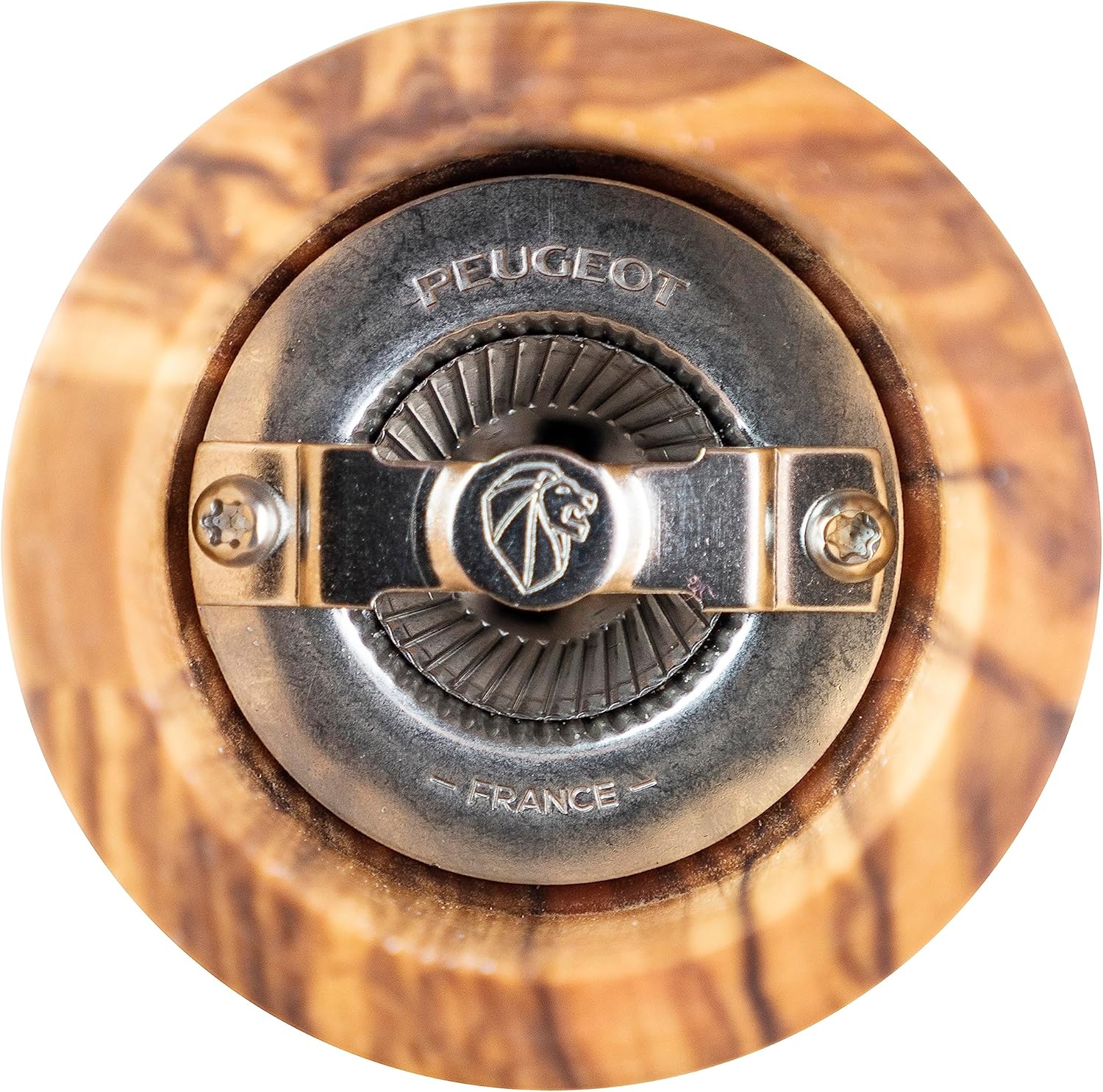 Premium Olive Wood Salt Mill Eco-Friendly French-Designed